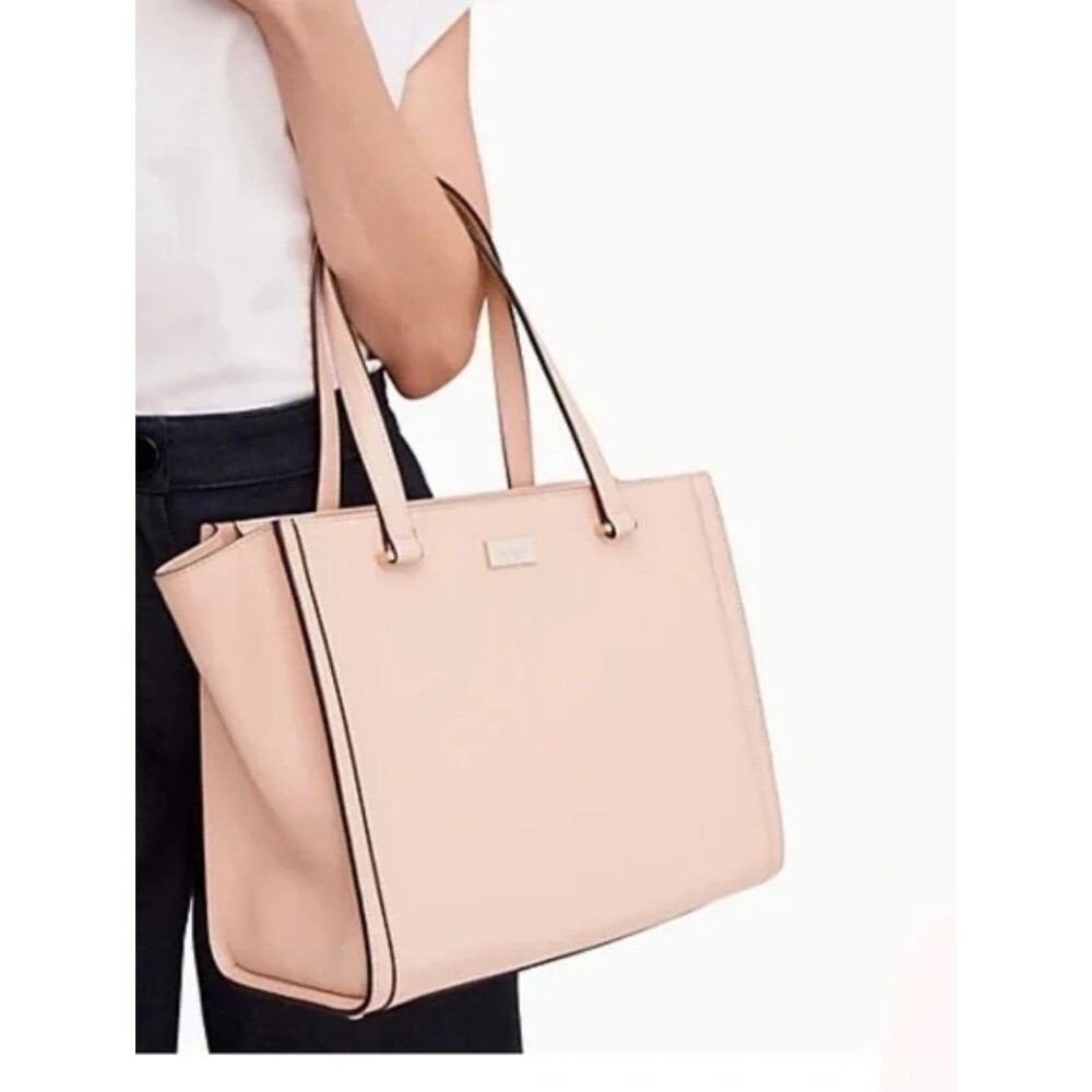 Kate Spade Regatta Court Saffiano Leather Large Tote Bag In Pink